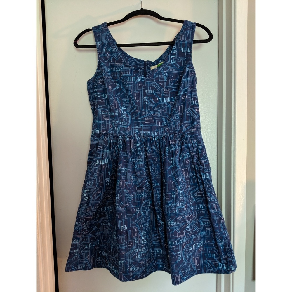 Modcloth / Fervour As Days Go Binary Dress